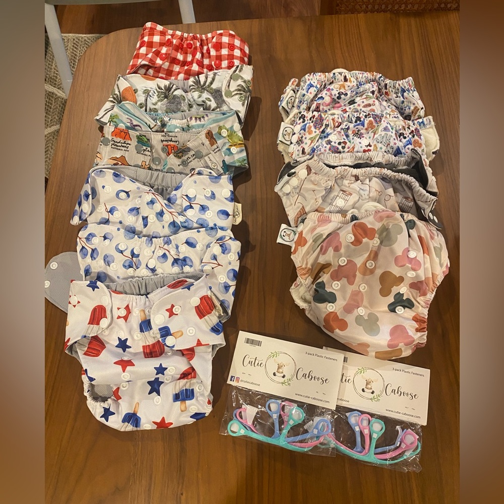 Cloth Diaper Bundle - Cutie Caboose Brand